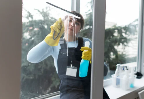 Nettoyage de vitres intérieures et extérieures à Jarnages